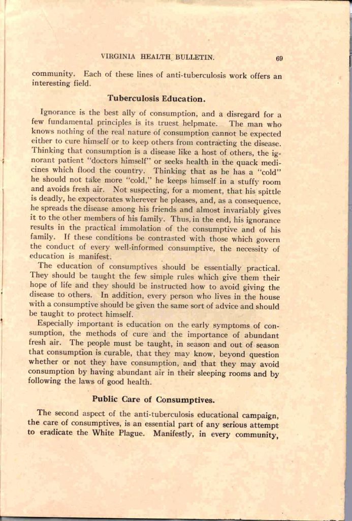VA 건강 게시판 - 3월, 1910 - 페이지69